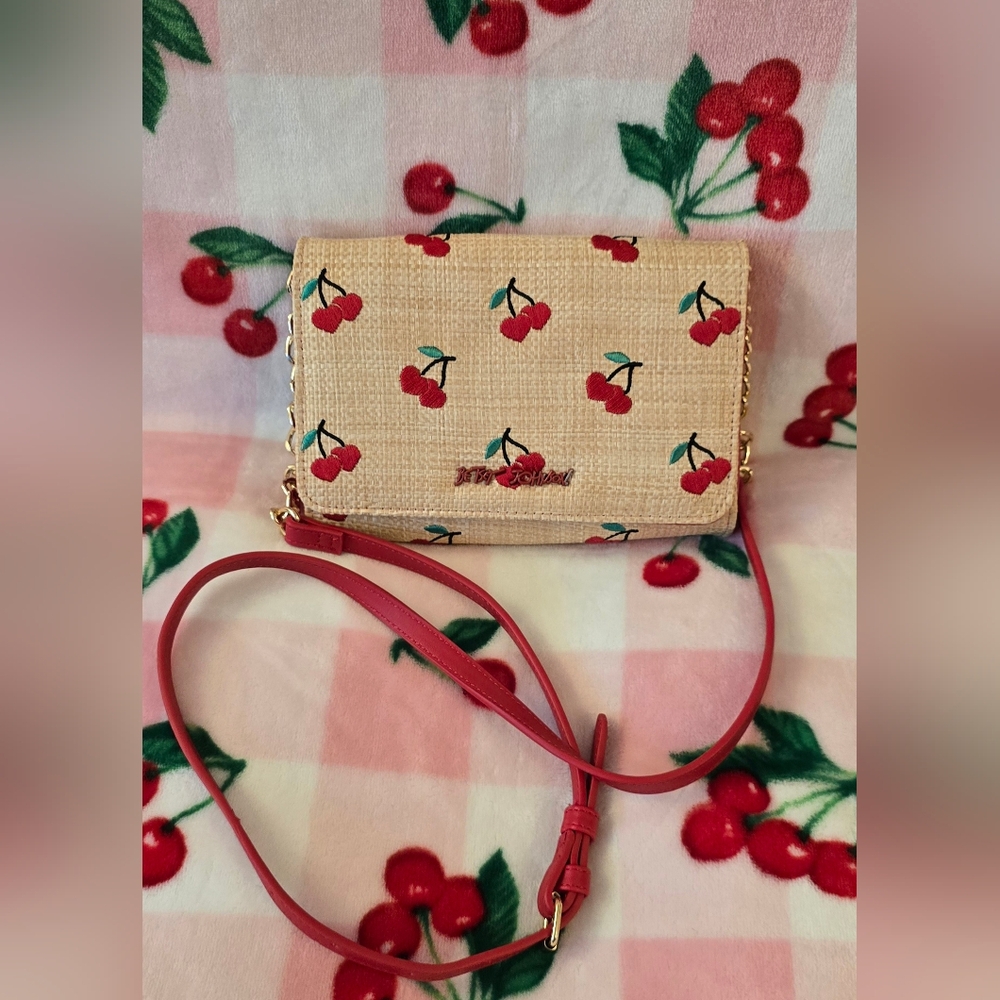 Betsey Johnson Cherry Crossbody